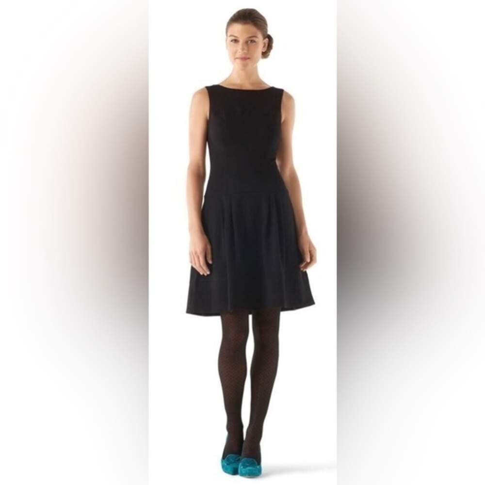 WHBM Dropwaist Ponte Dress‎
